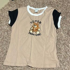 Graphic baby tee